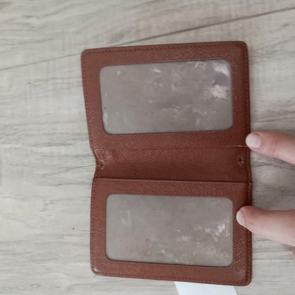 Auth Louis Vuitton Monogram Visible Pass Case Porte 2 Cartes Vertical - Picture 4 of 10